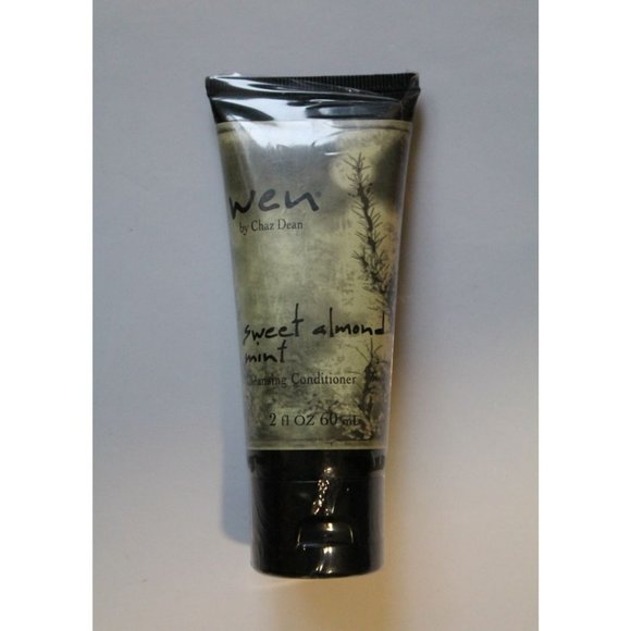 Wen by Chaz Dean Sweet Almond Mint Cleansing Conditioner 60ml/ 2oz - Picture 2 of 3